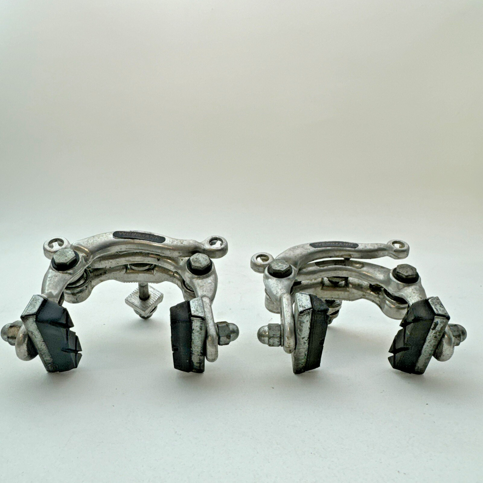 Vintage Weinmann 610 Center Pull Brake Caliper Set Vainqueur 1981 Black Logo A72