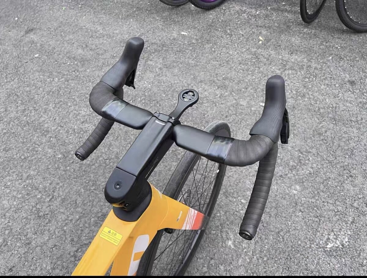 Carbon Fiber Bicycle Handlebar Gravel Road Bike Drop Bar 31.8*330-430mm Matte