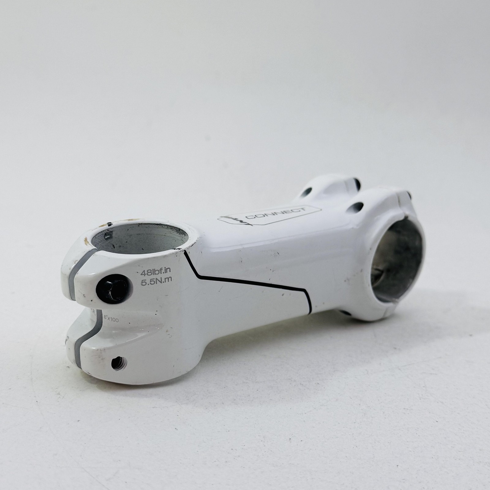 Giant Connect Threadless Stem 100mm 31.8mm 8° White Alloy Road MTB Bike A33