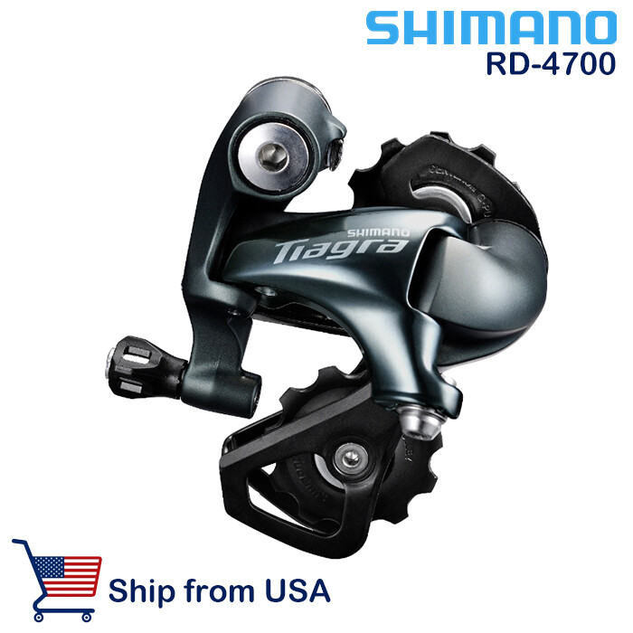 Shimano Tiagra RD 4700 Rear Derailleur 10 Speed Short Medium Cage SS GS RD-4700