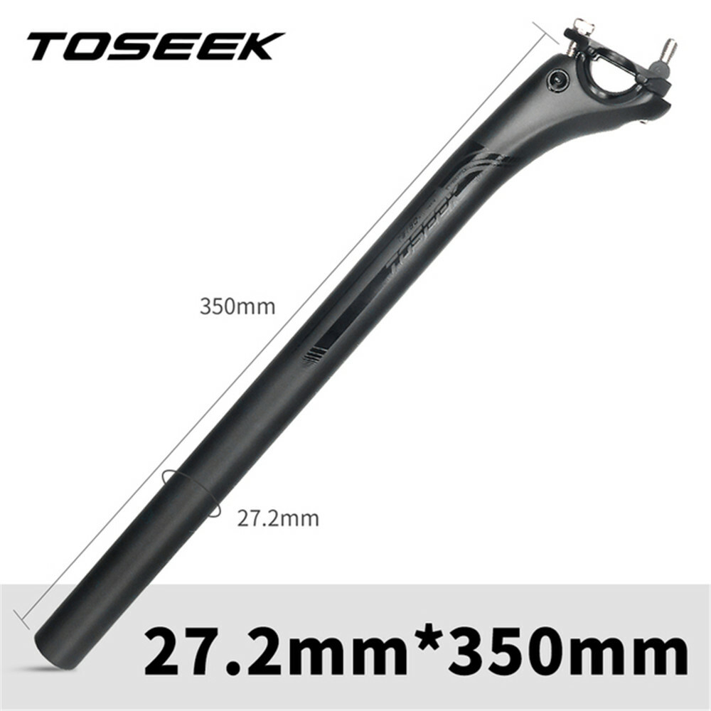 TOSEEK UD Carbon fiber bicycle Seatpost 27.2/30.8/31.6mm MTB/Road Bike seat post