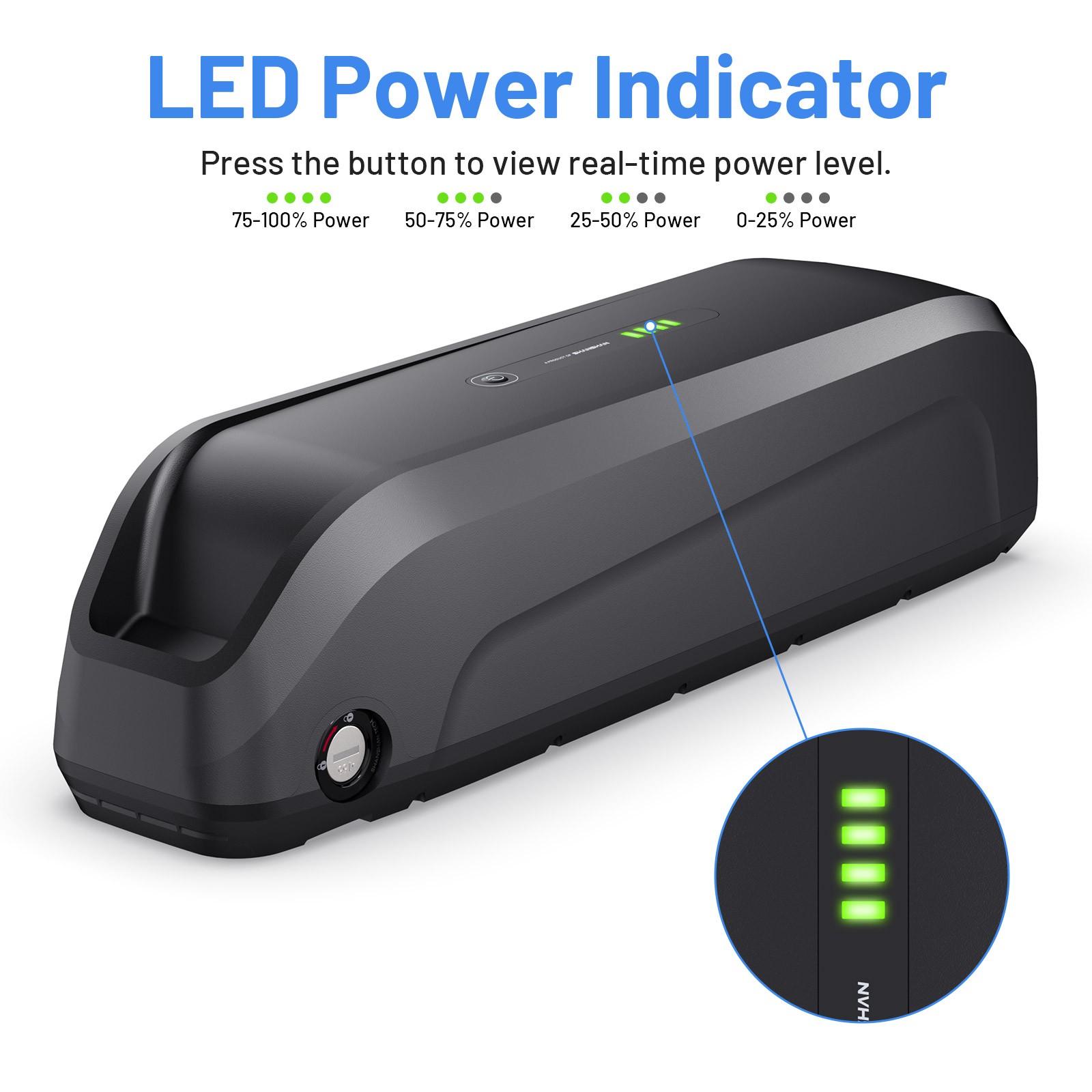 Ebike battery 48V 20Ah 15Ah Lithium ion Battery for Bicycle Bafang CSC Motor