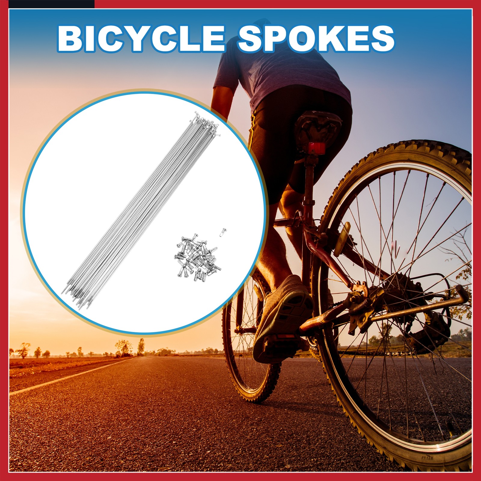 Bike Bicycle Spokes 14G 275MM Mountain Bike Spokes