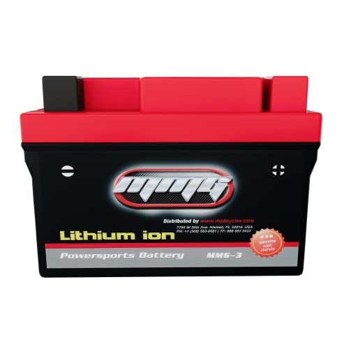 Motorcycle Battery Lithium Ion (YTZ7S-CCA 150) (3) YTZ7S – 150 CCA