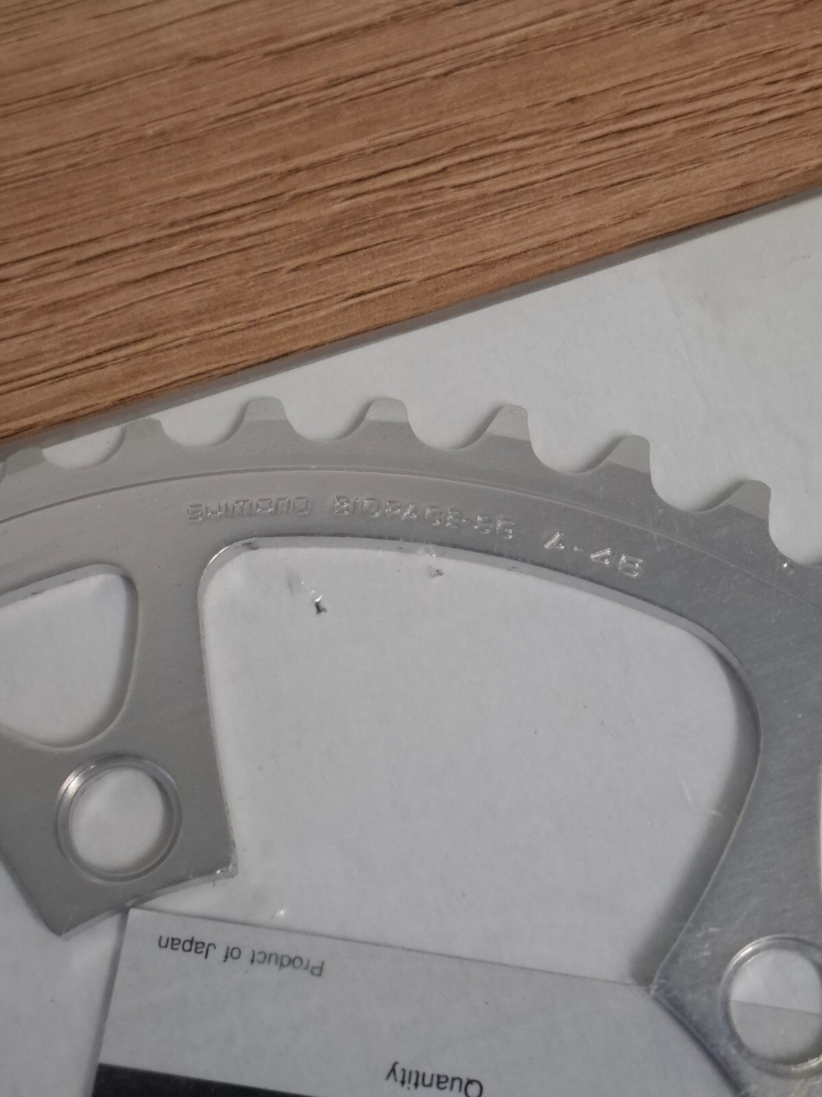 Retro Bicycle Parts NIB NOS Shimano Deore XT Chainring Biopace 46T for FC-M730