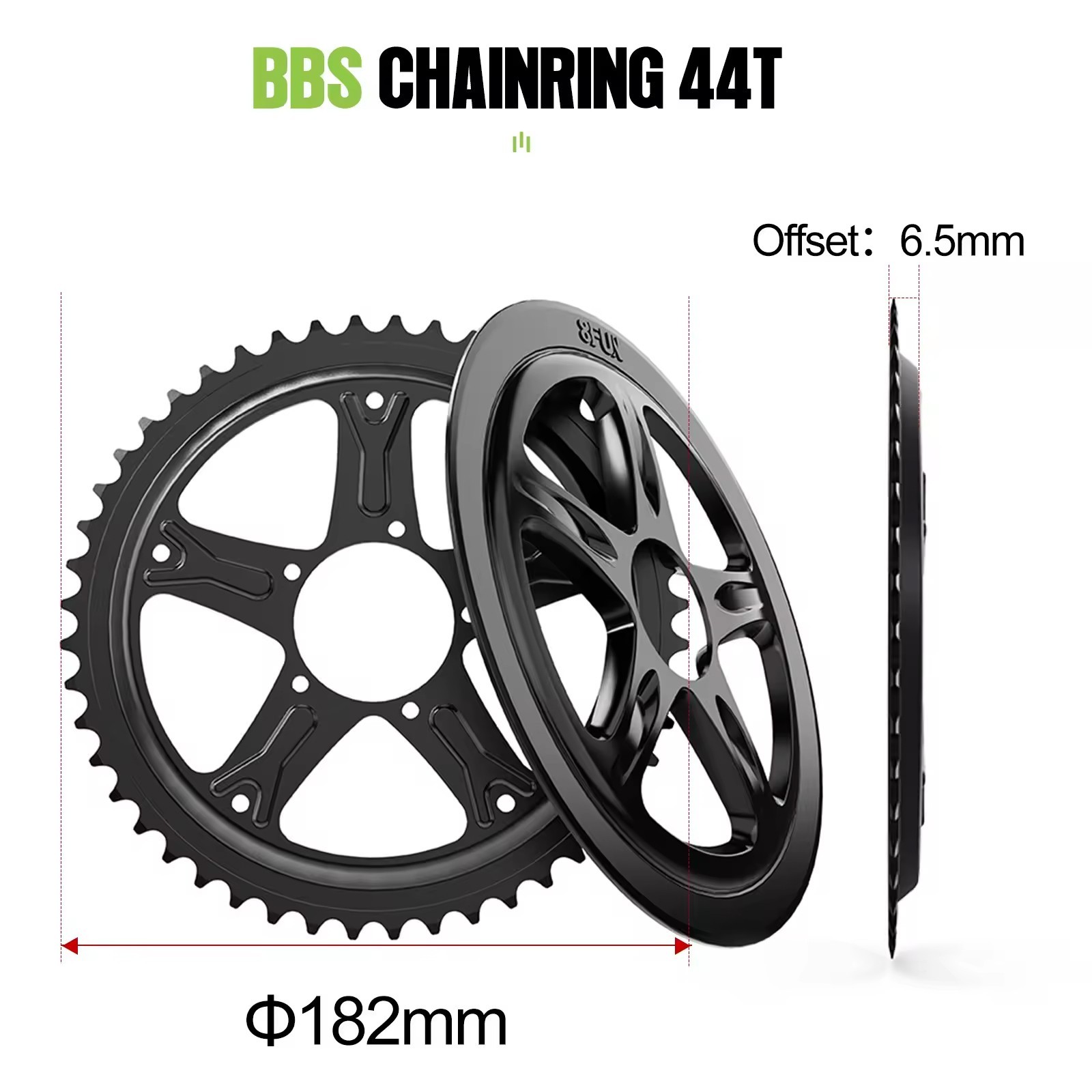 BAFANG 48V500W68-100mm Mid Drive Motor Conversion Kits BBS02B/HD Electric Bike