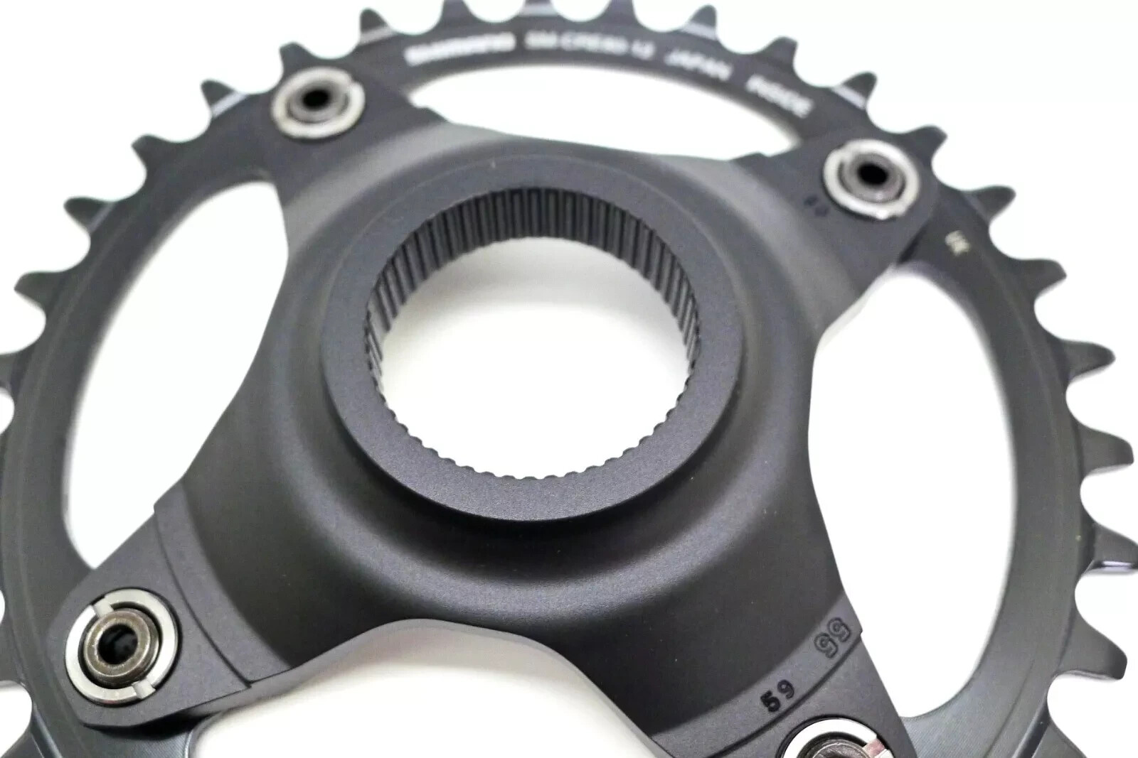 Shimano STEPS SM-CRE80-12-B 1×12 Speed 34T E-bike Chainring 55mm Chainline