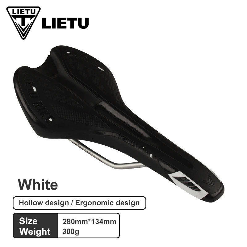 LIETU Bicycle Saddle MTB Road Bike Cycling Silicone Skid-Proof Saddle Seat Silic