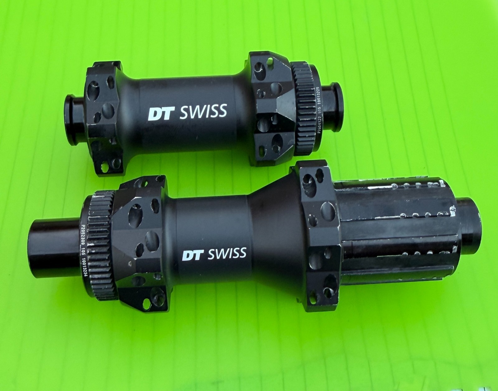 DT Swiss 370 Straight pull Hubs Set 24h/24h 12×100 12×142 Centerlock