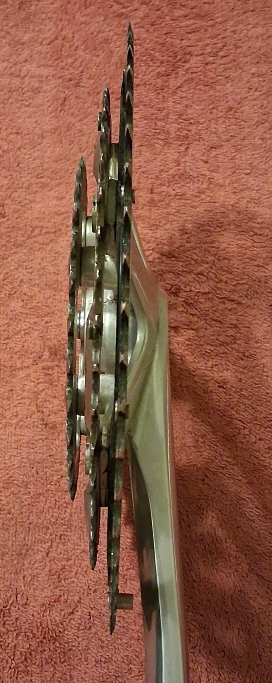 Specialized RD2 Triple Crankset 170mm Square Taper 52/42/30T Japan