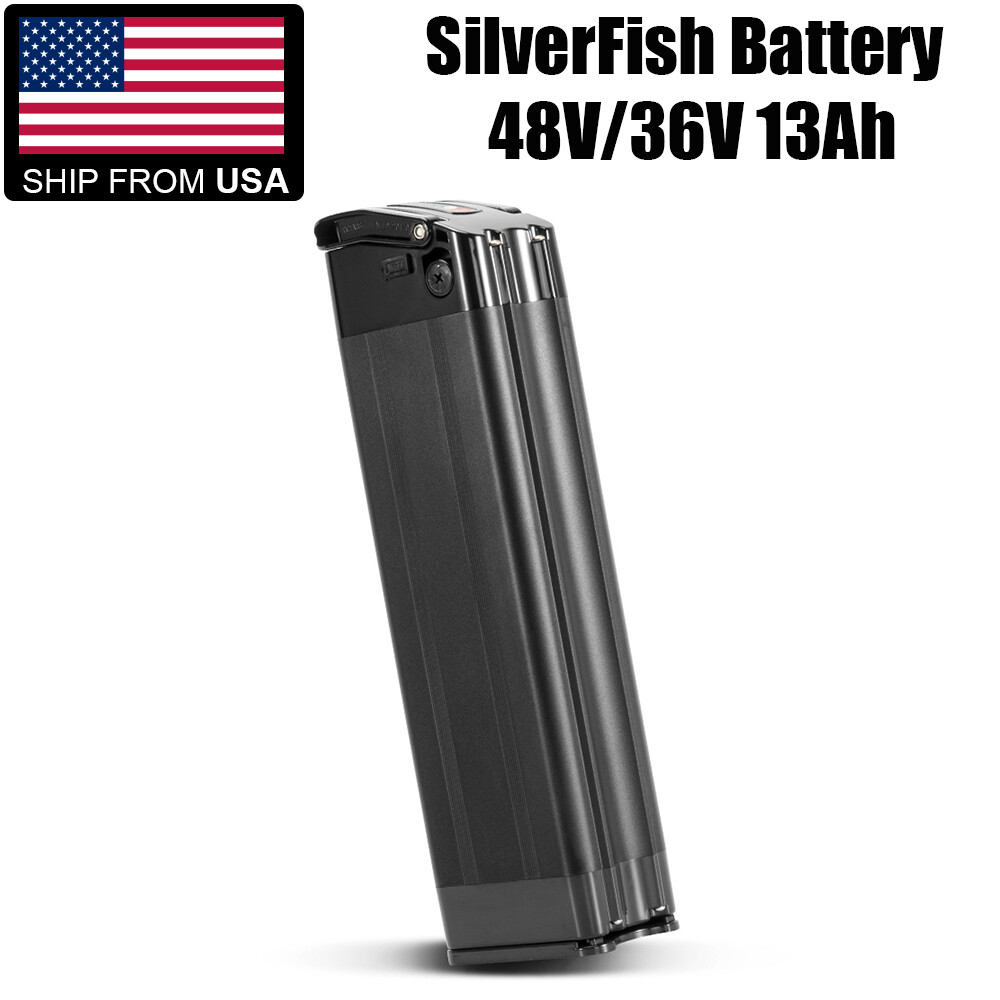 48V Lithium Battery 36V Ebike Battery 13Ah 17Ah Silverfish Electric Bike Battery