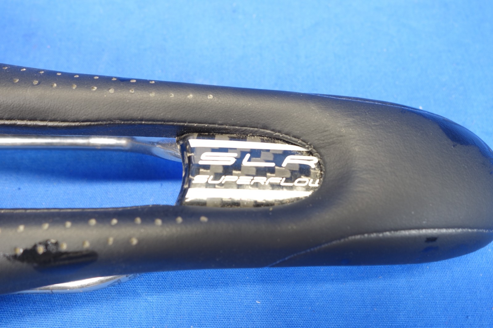Selle Italia SLR Superflow 145 Width Bike Saddle, Bicycle Seat Titanium Ti Rails