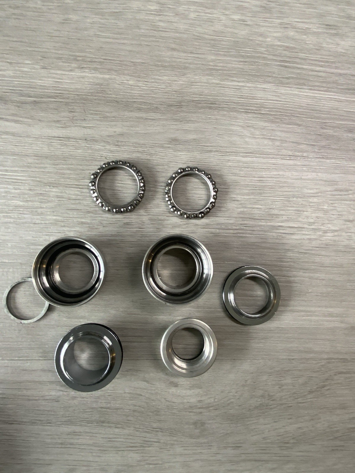 CAMPAGNOLO CHORUS HEADSET ONE-INCH THREADED BRITISH THREADING ALUMINUM