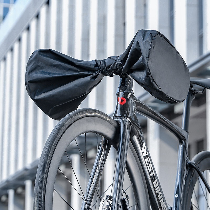 WEST BIKING Waterproof Dustproof Road Bike Handlebar Protector Cover One Size