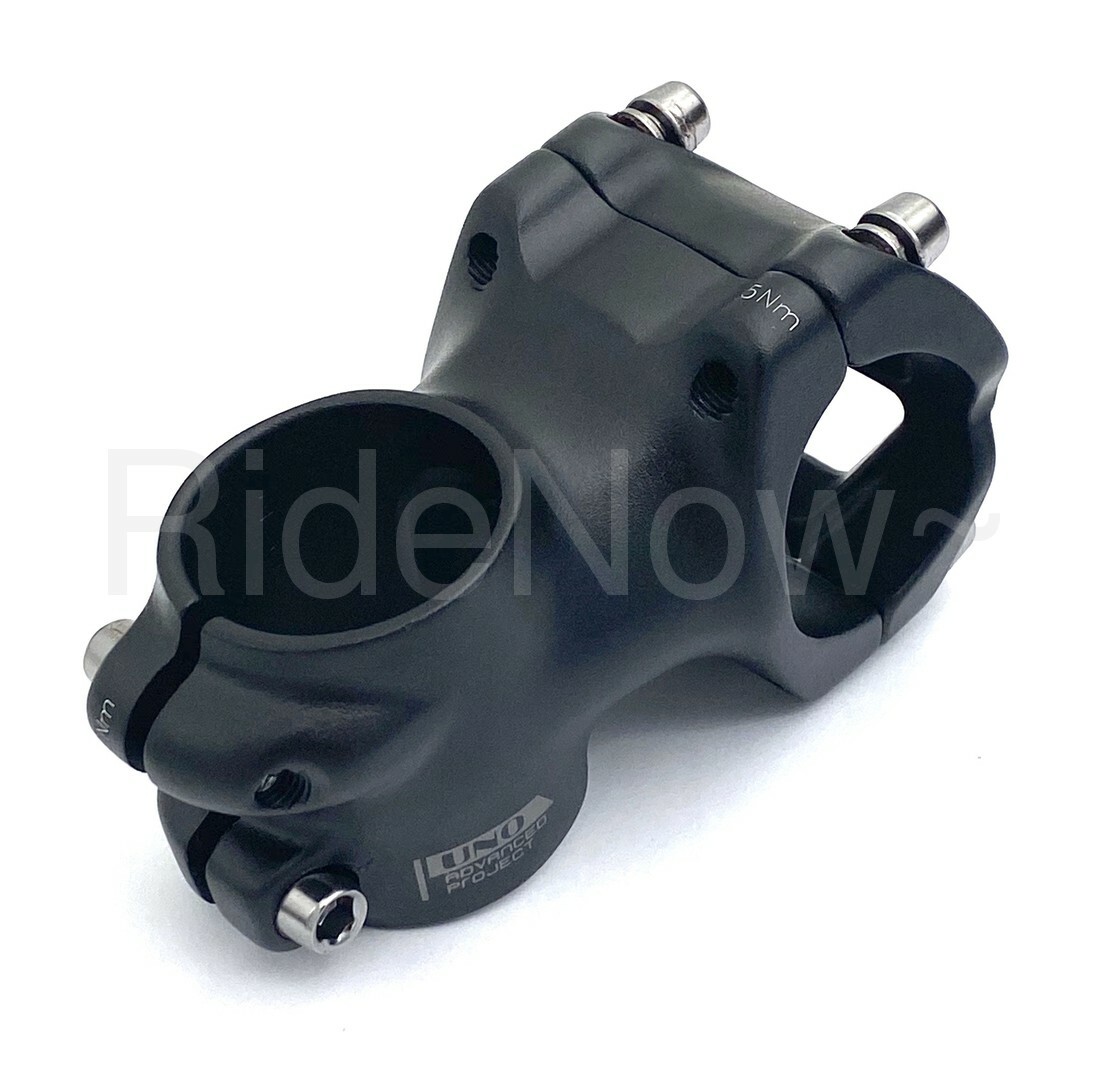 UNO Short Stem 35/45/55/65mm,Alloy,fit Clamp 31.8mm Bike handlebar Black