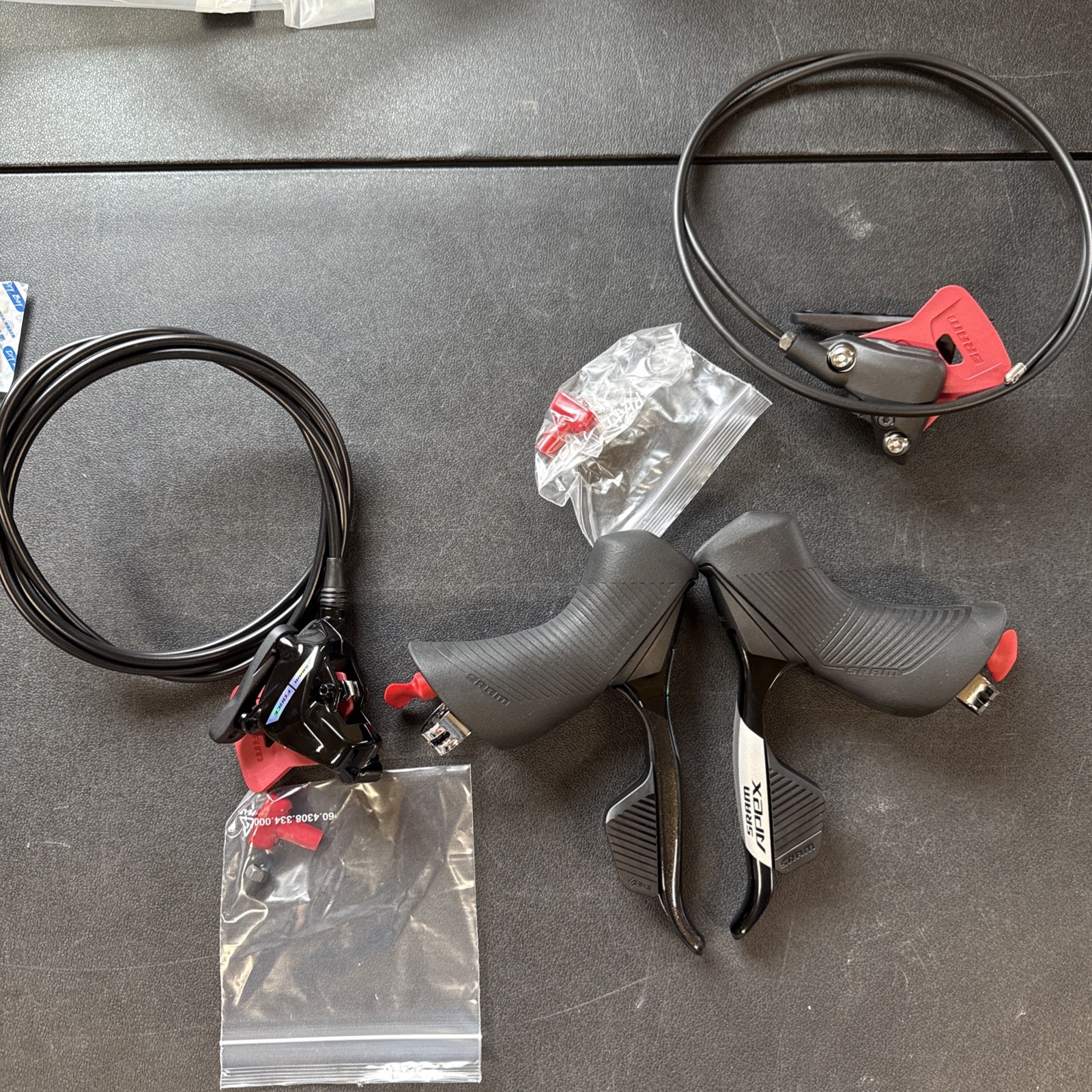Sram Force/apex D1/d2 Axs Shifter Set 1000/1700mm Hydraulic Disc (NW)