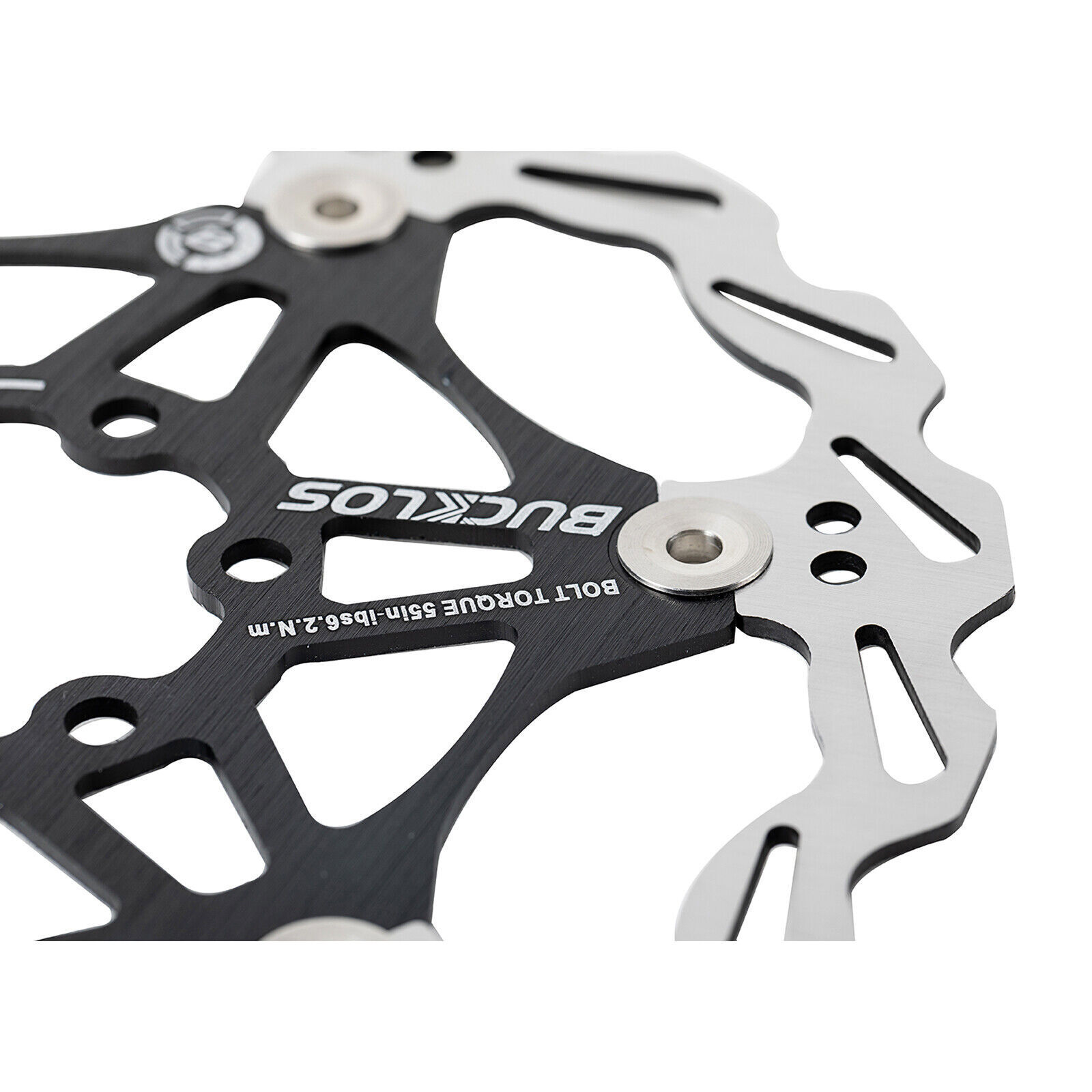 140/160/180/203mm Floating Rotor MTB/Road Hydraulic Disc Bike Brake Rotor 6 Bolt