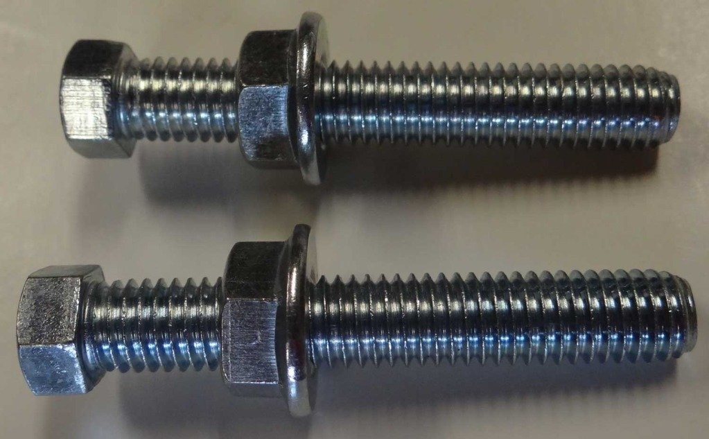 250pc Specbolt KXF 250 PIECES FACTORY SIZE HARDWARE, BRILLIANT SILVER ZINC
