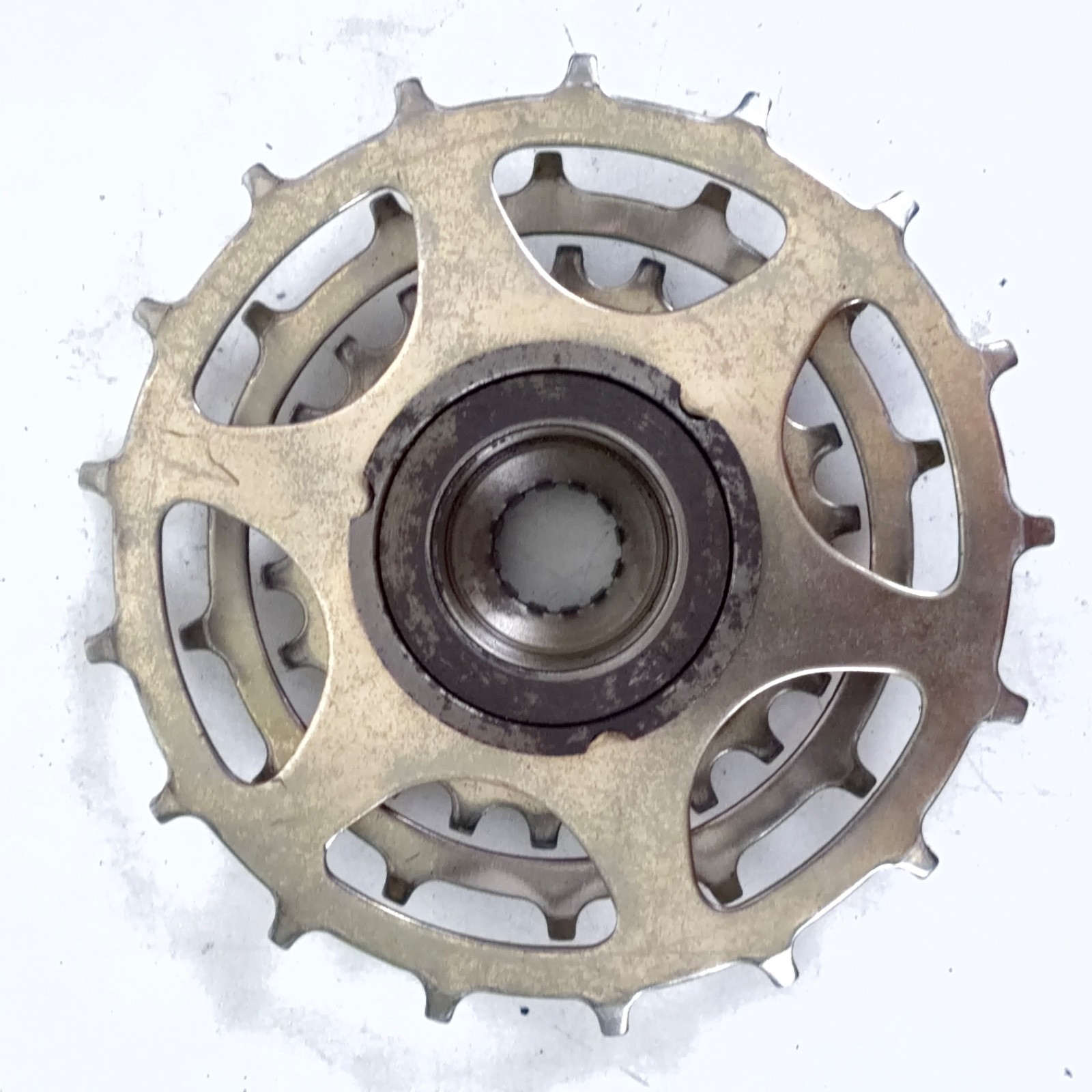 Shimano 14-34 Skip-Tooth 5-speed Freewheel – Gold – Cad Plated – Vintage