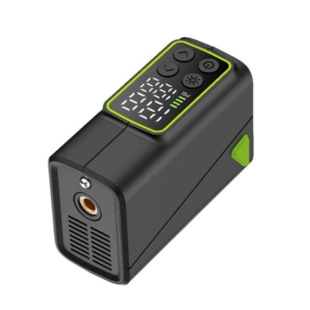 Compact Electric Air Pump 150 PSI for Bicycles with Real Time Pressure Display