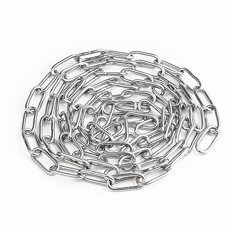 9.8ft Light Duty Stainless Chain for Hanging Pet