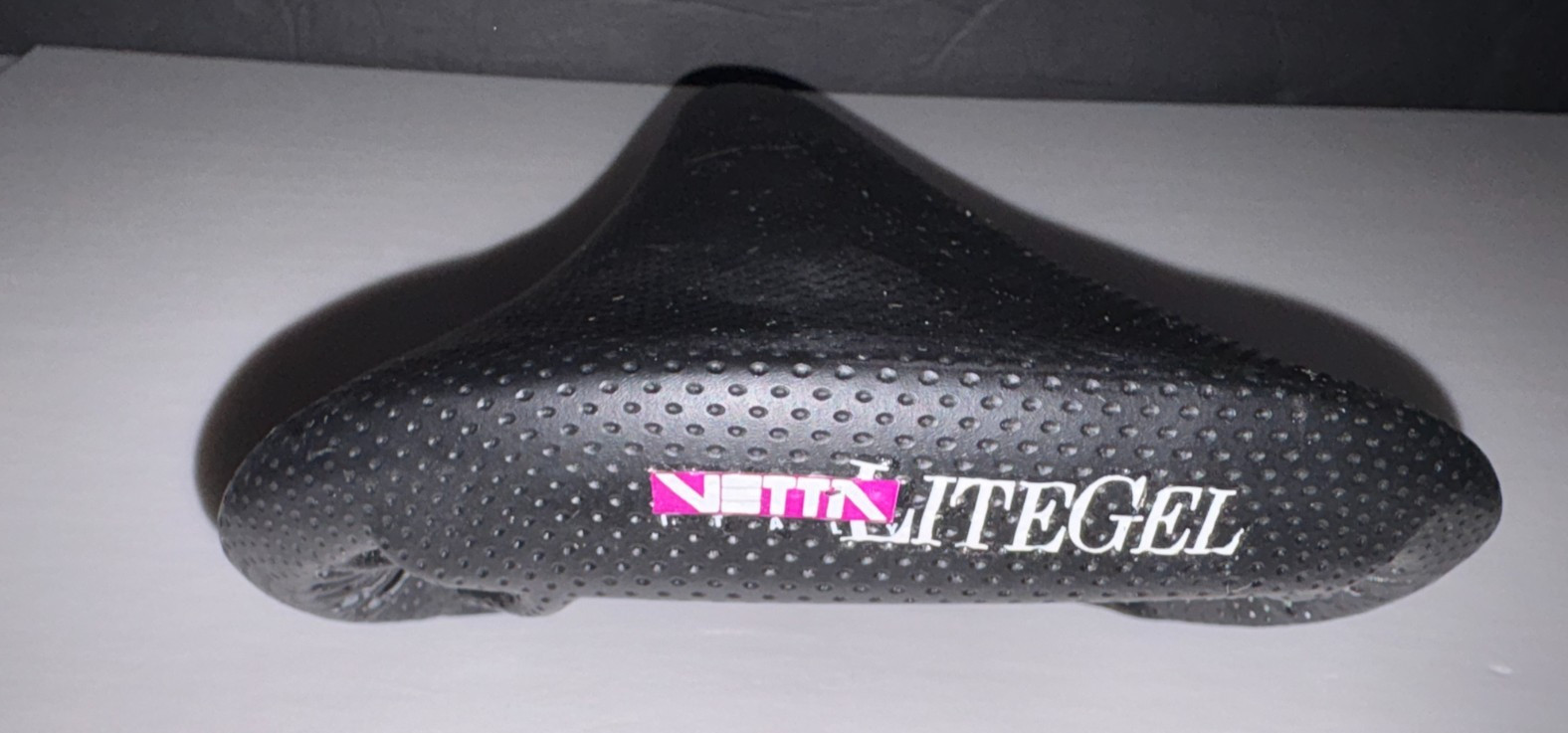 Vintage Vetta Lite Gel Road Bike Saddle Seat Black Made In Italy