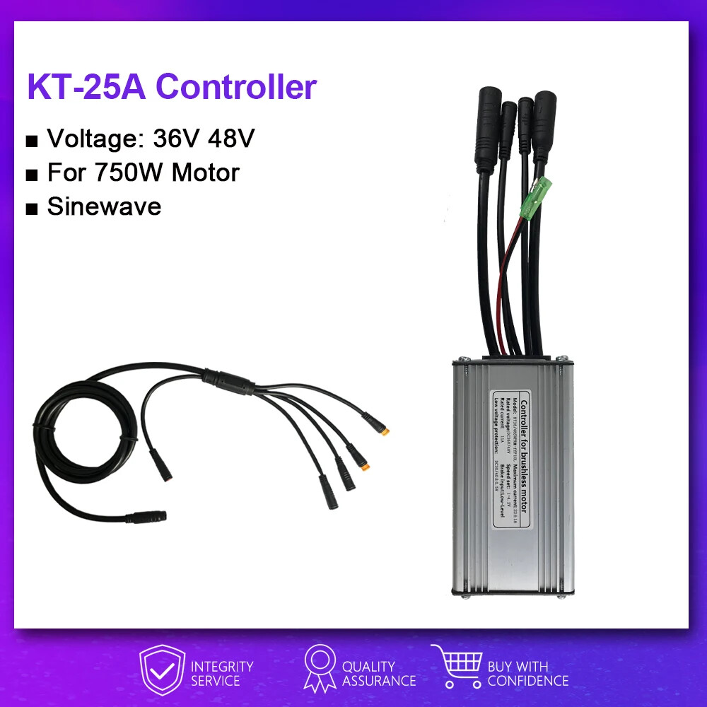 Brushless Motor Controller for E-bike 15A-50A 250W-3000W Wheel Motor Controller