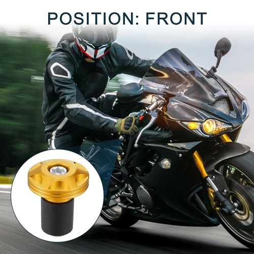 Motorcycle Handlebar End Plug Aluminum Alloy 18mm-20mm 0.71″-0.79″ 32mm OD
