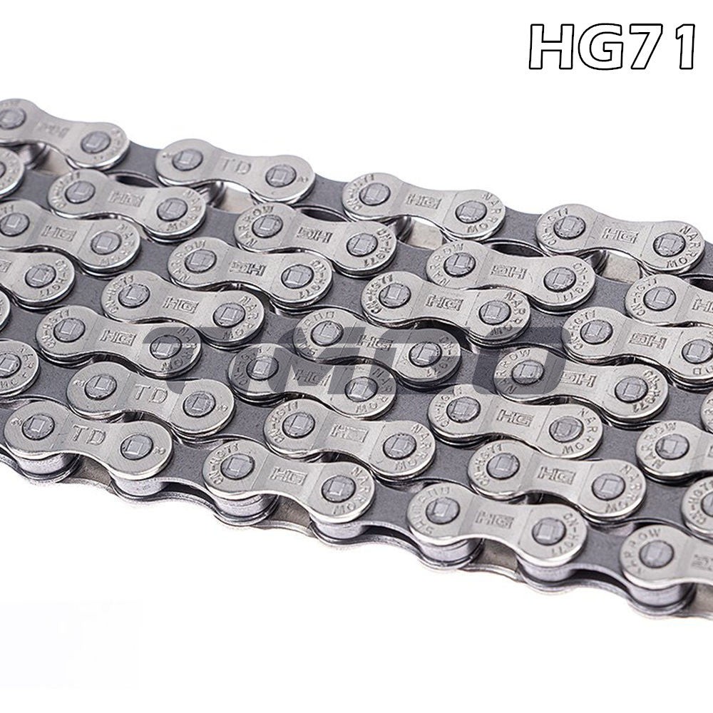 Shimano 6/7/8/9/10 Speed Chain HG40 HG71 HG53 HG54 112/116/120 Links HG-Tech
