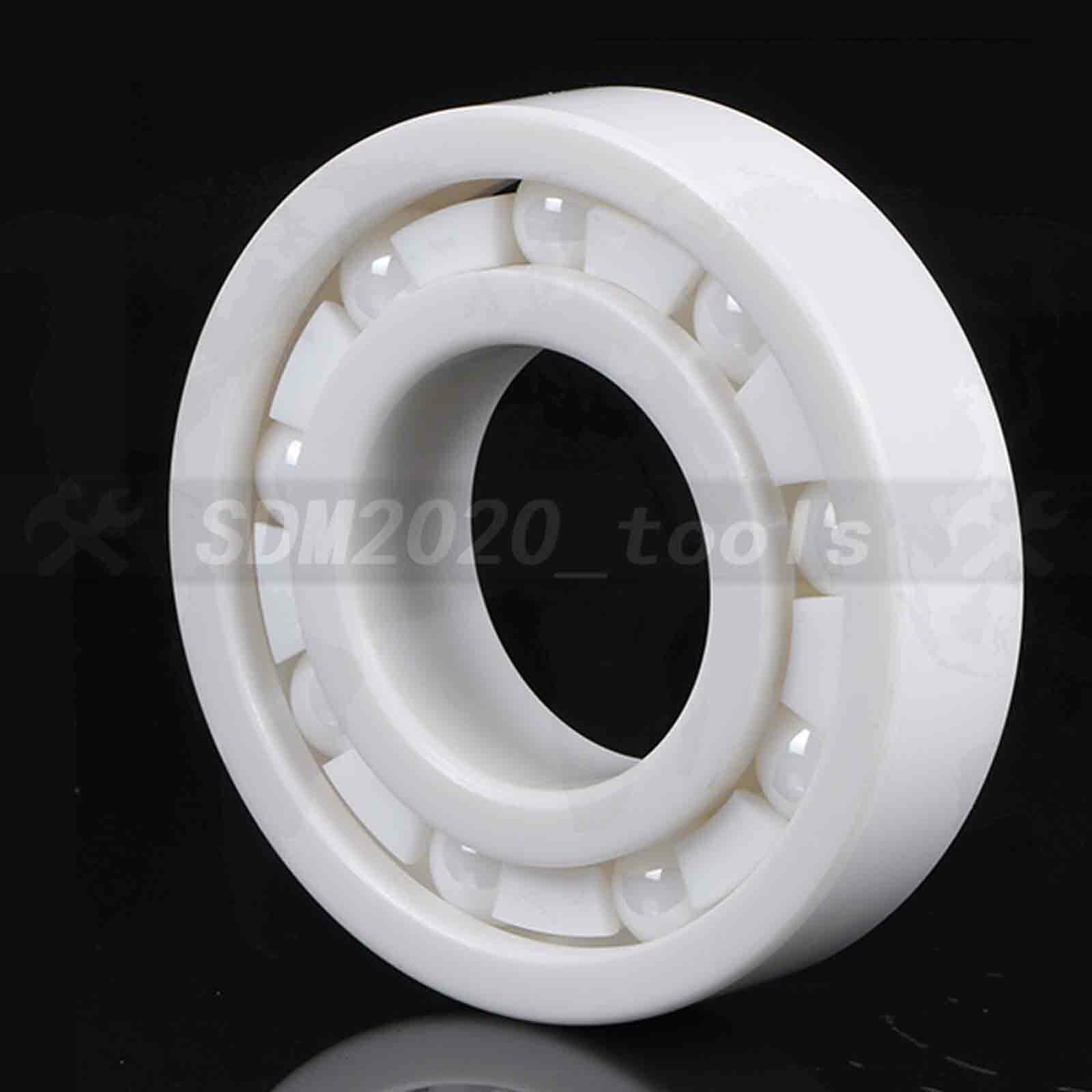 1 PC R12 Full ZrO2 Ceramic Ball Bearing Zirconia Oxide 3/4″x1-5/8″x7/16″