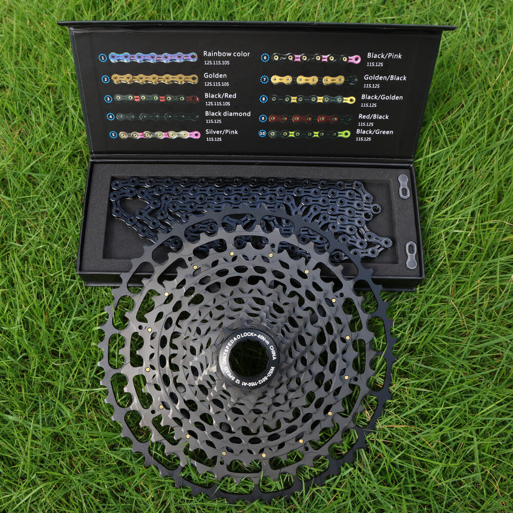 12s Mountain Bicycle Cassette 11-50T MTB Bike Freewheel Chain For Shinamo HG