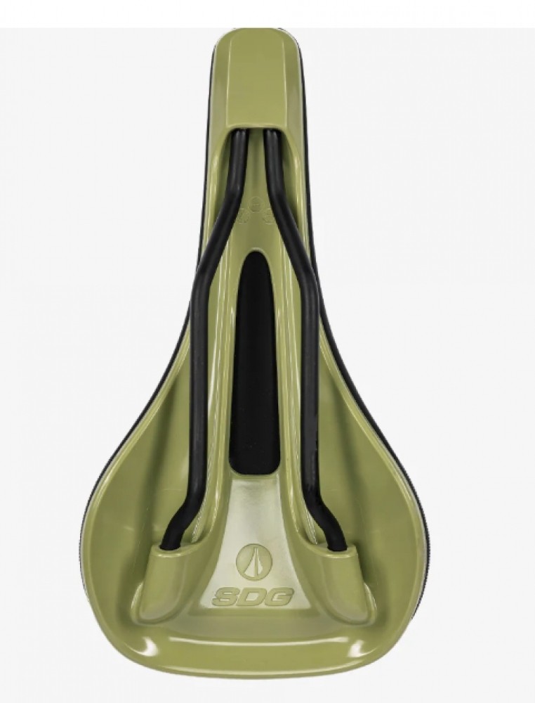 SDG BEL-V3 Lux-Alloy Rail Bike Bikecyle saddle Black/Silver or Black/Olive