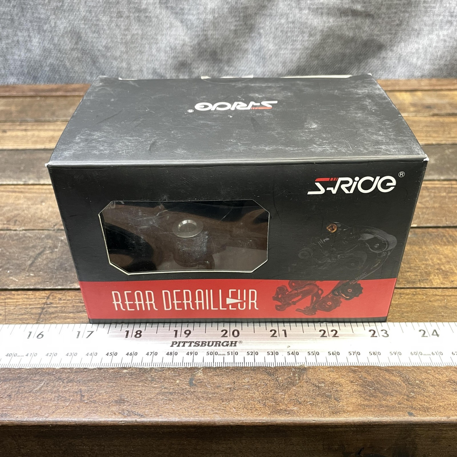 S-Ride RD-M600C Rear Derailleur 12 Speed Long Cage MTB Black 1:1 Clutch