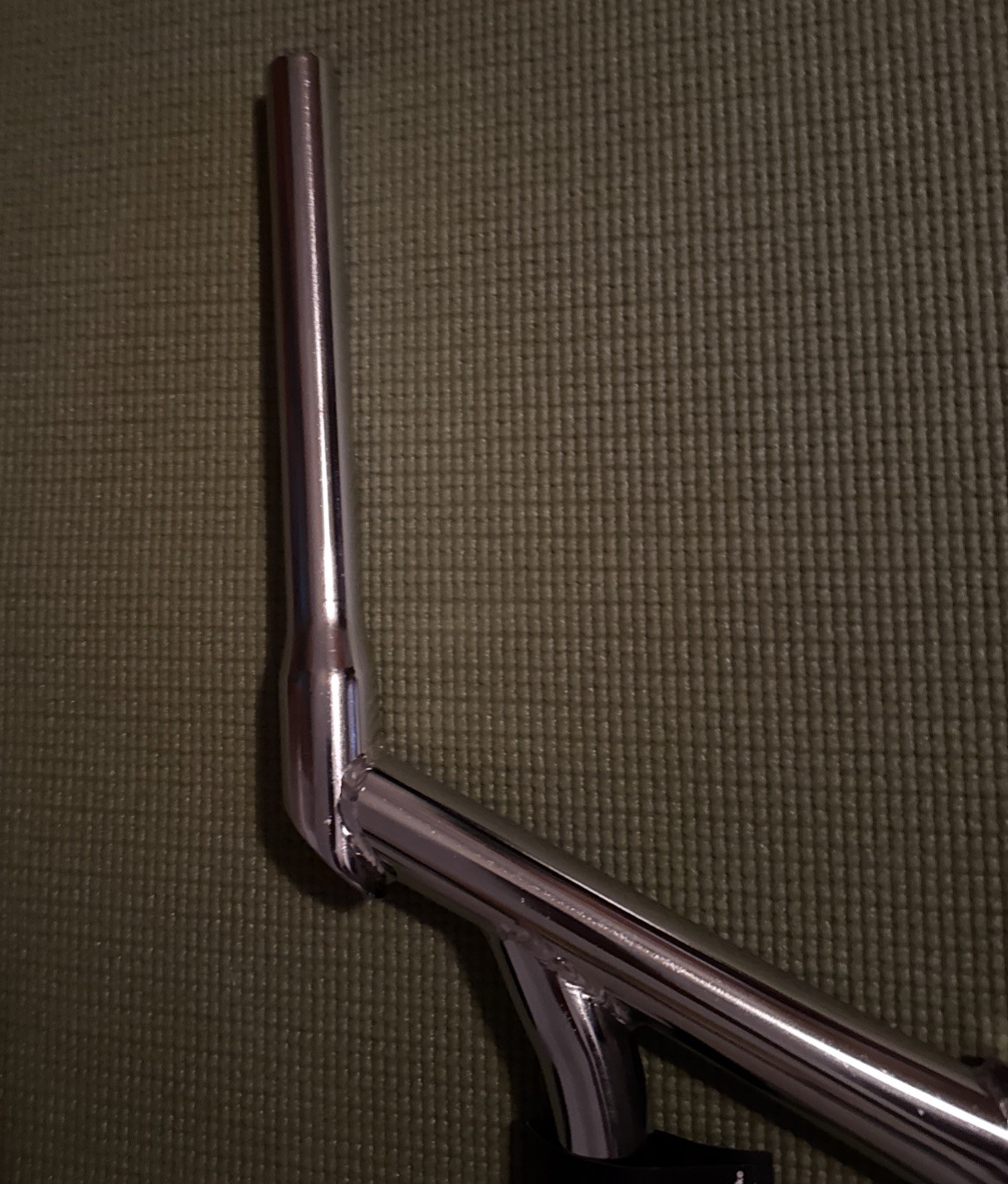New Bmx Chrome Freestyle 169 Steel 22.2 Mm Handlebars