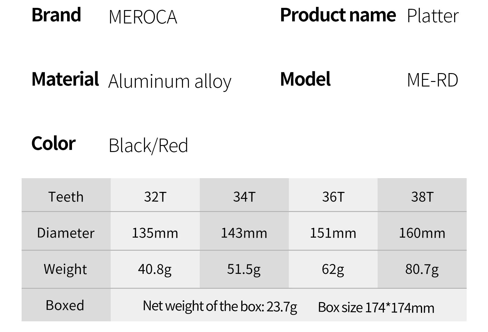 Ultralight 104BCD Round Narrow-Wide MTB Chainring 32T/34T/36T/38T Bicycle Parts