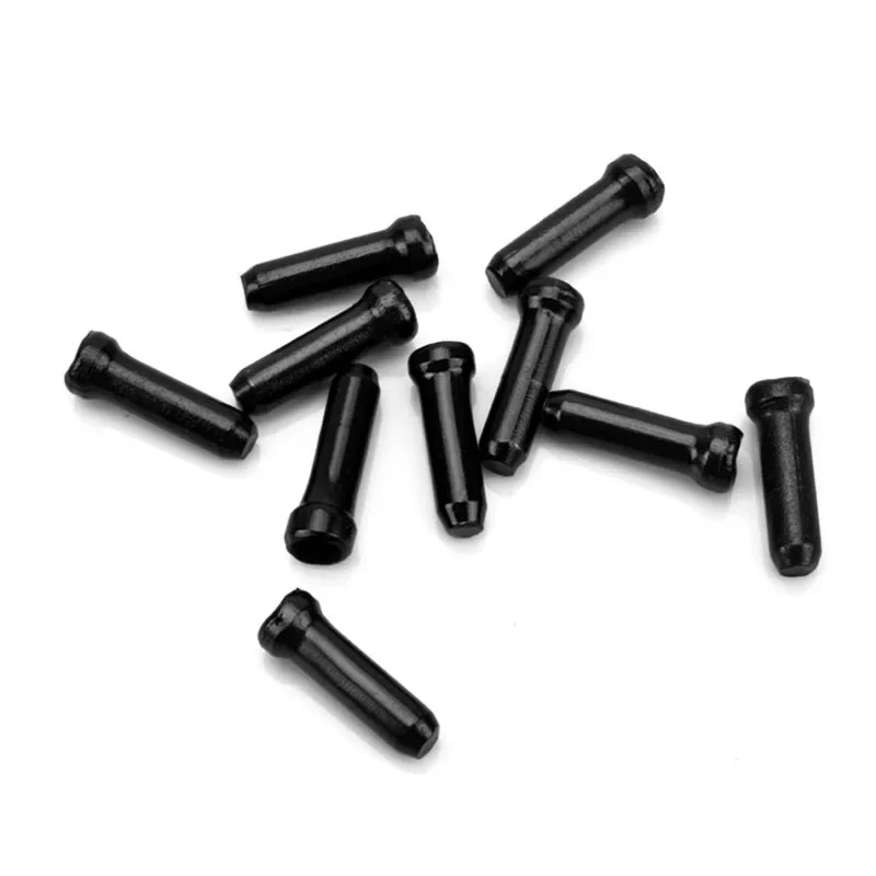 50pcs Bike Cable End Caps Crimps Brake Shift Wire Tips MTB Road Alloy Protectors