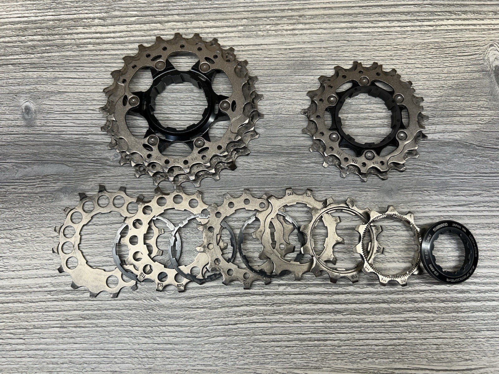 11-25T Shimano Ultegra CS-6800 11 Speed Cassette 227g