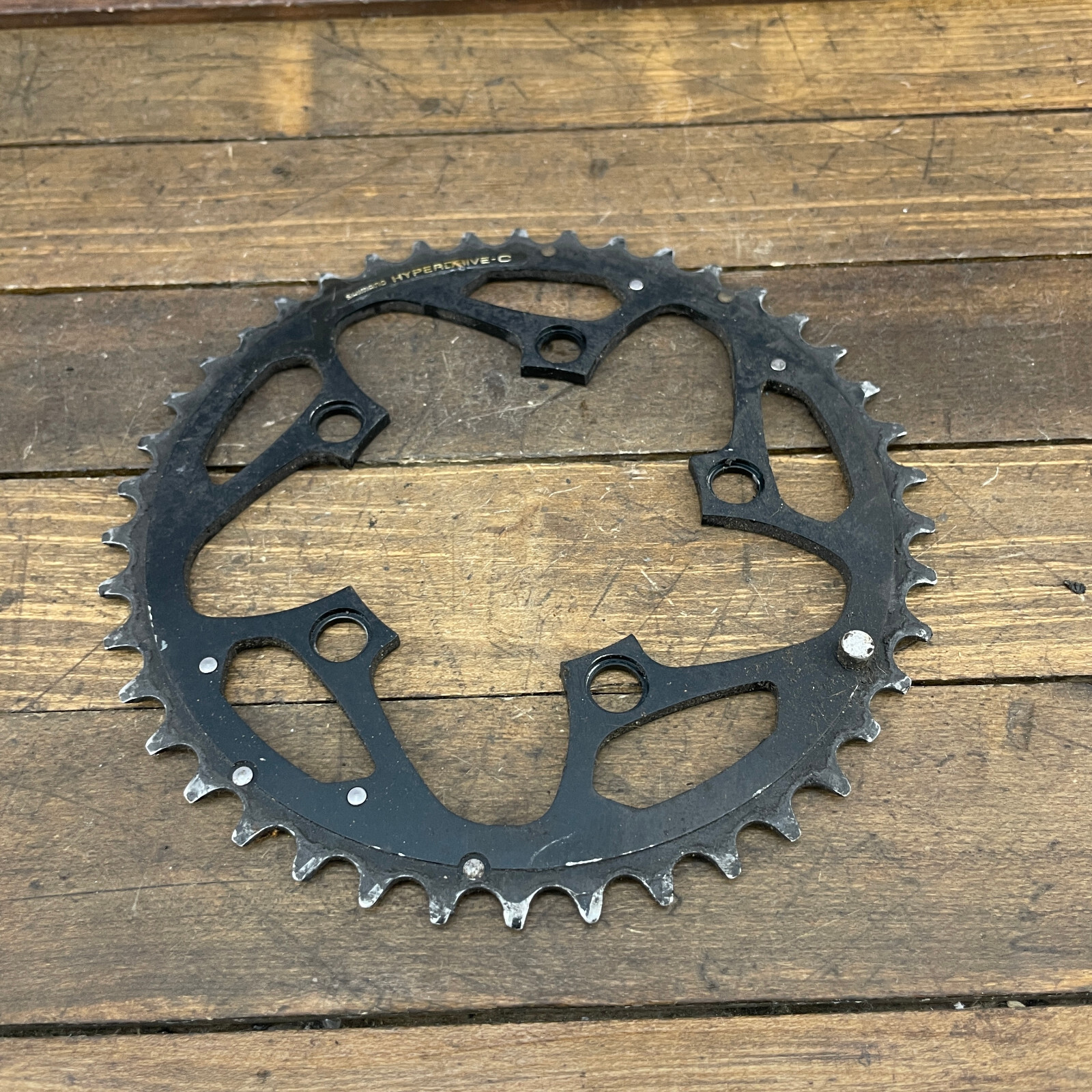 Vintage Shimano 42t Chainring 42 Tooth 42t 94 BCD FC-M737 Hyperdrive C I-42