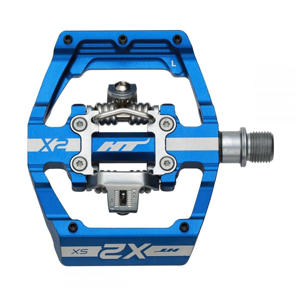 HT X2-SX Clip BMX Pedal red/blue/gold/black/orange/purple/oil slick
