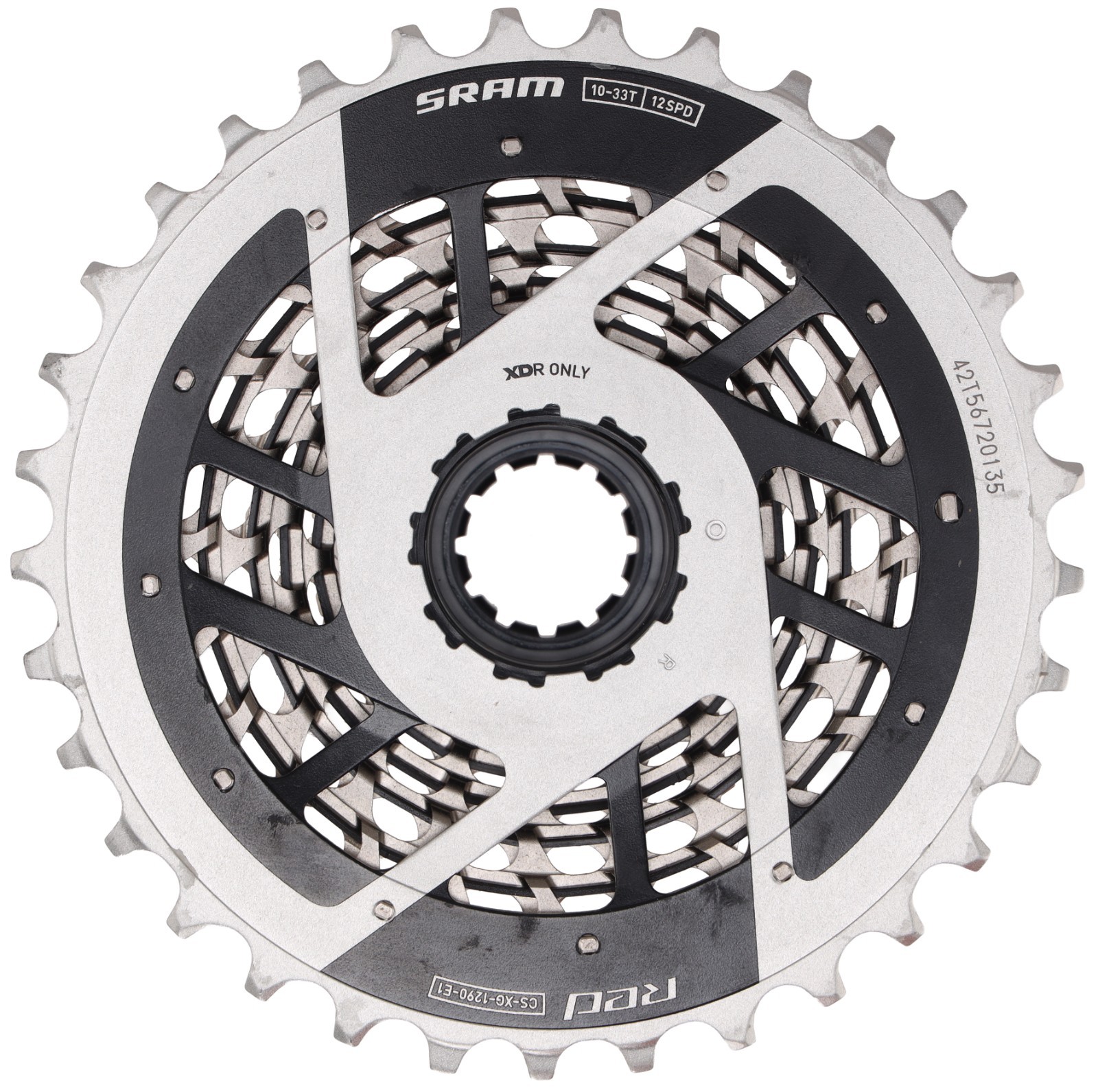 SRAM Red XG-1290-E1 AXS 12 Speed Road Bike Cassette 10-33T XDR Race
