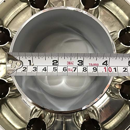1PCS 2005-2018 F350 Dually Front 4X4 Open Chrome Wheel Center Hub Cap