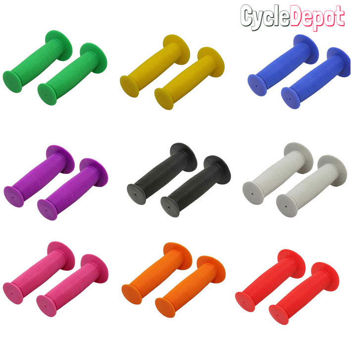 NEW Mushroom Bicycle Handlebar GRIPS Lowrider Cruiser Kids Bike pair ALL COLORS