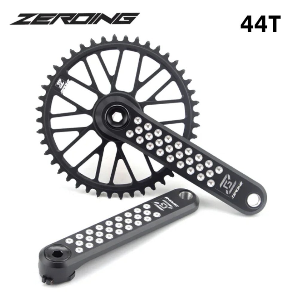 ROAD Bike Crankset CRS Hollow Crank Chainring 7075 Shaft CNC GRAVEL Spider Sram