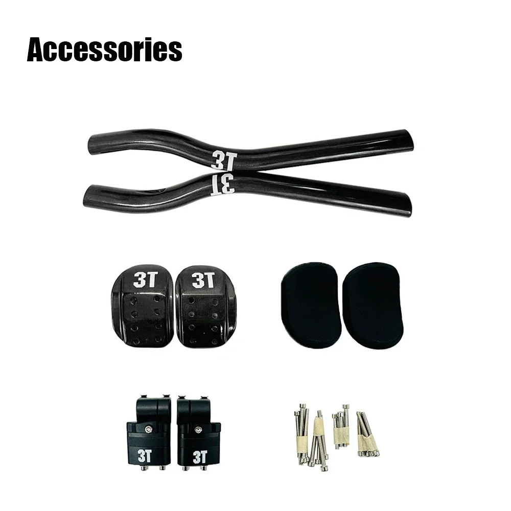 Carbon Road Bike Time Trial Handlebar Rest Triathlon TT Bar Bike Parts