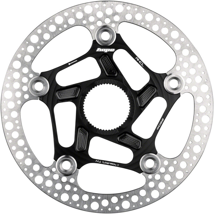 Hope RX Disc Rotor – 160mm, Center-Lock, Black