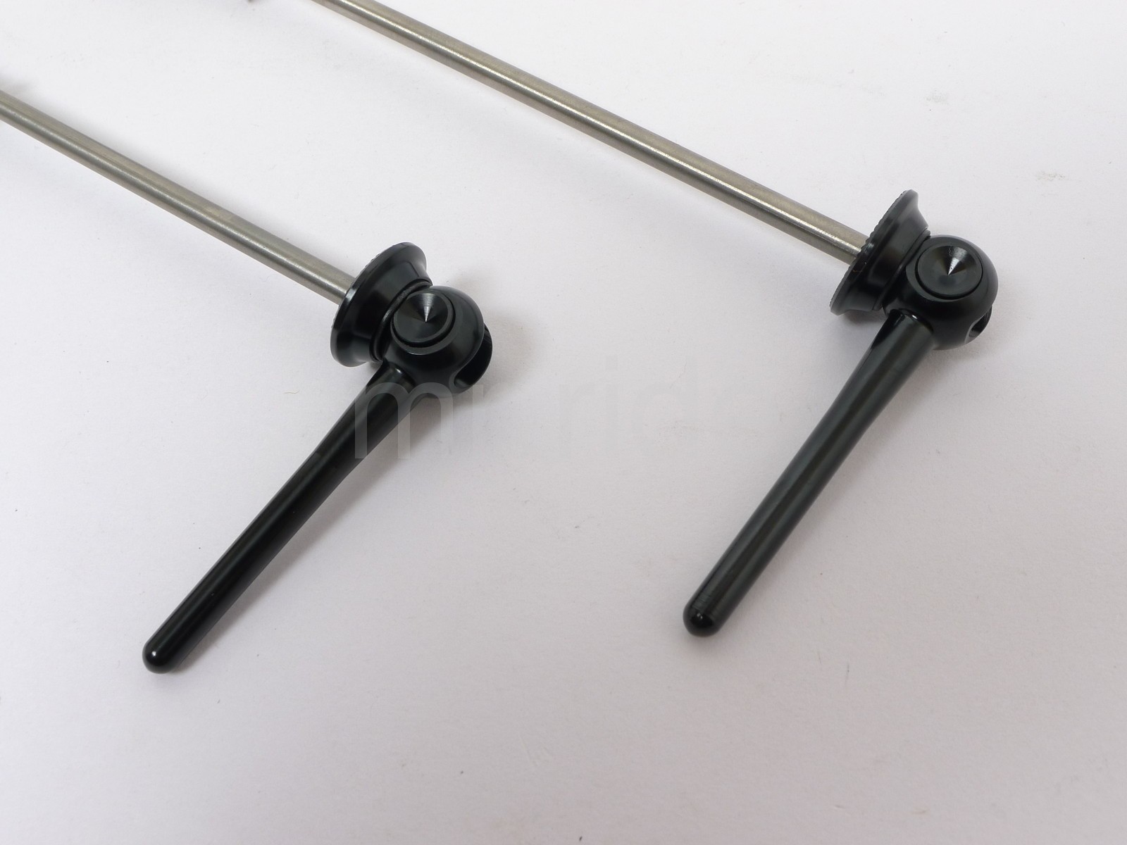 mr_ride 100mm/135mm,Ti Titanium Skewers, MTB bike, 7075 lever 45g Black