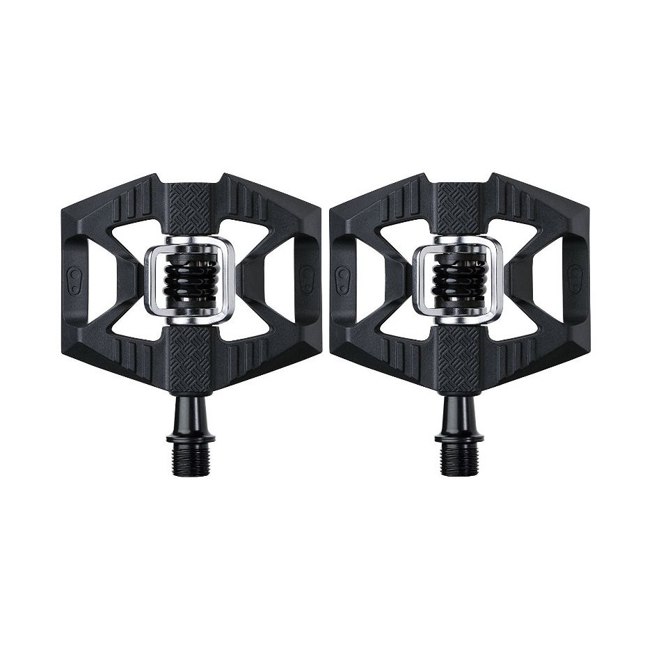 Pair Of Hybrid Doubleshot 1 Black CB16179 Crank Brothers MTB Bike Pedals