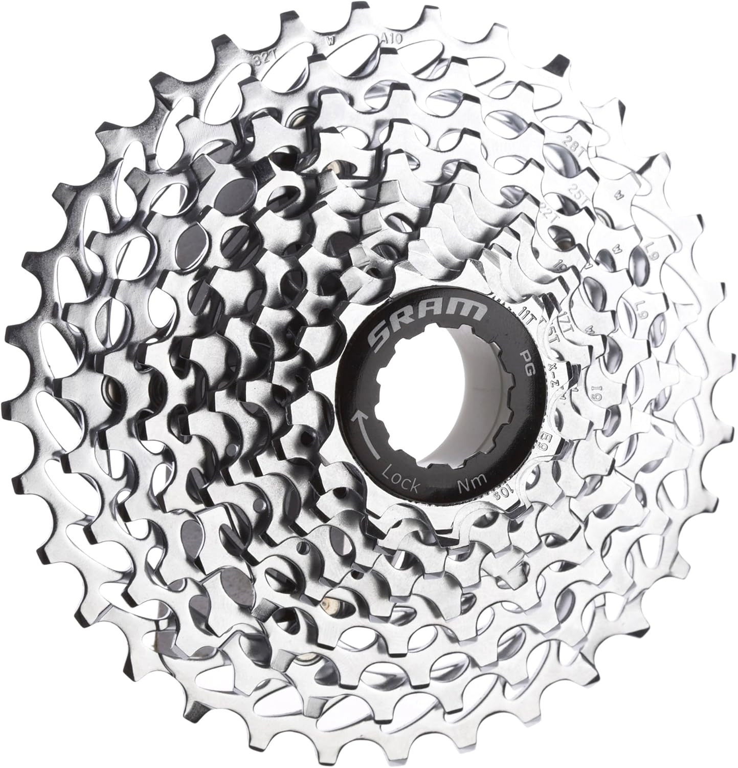 Cassettes Men’S PG-1050 11-32T 10 Speed Cassette-Silver