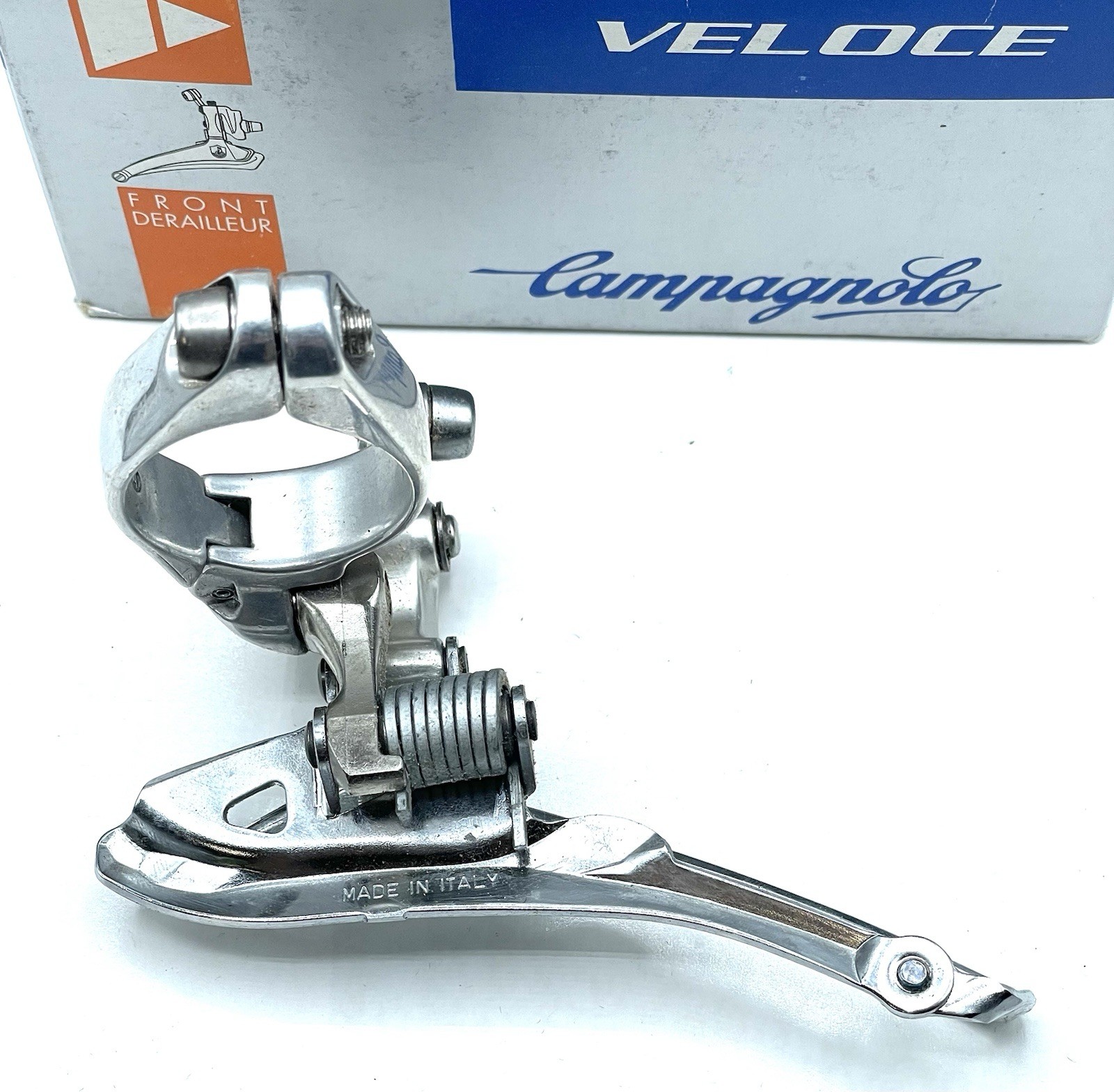 Campagnolo Veloce Front Derailleur 32.0 Bottom Pull NOS Vintage NIB NEW Campy