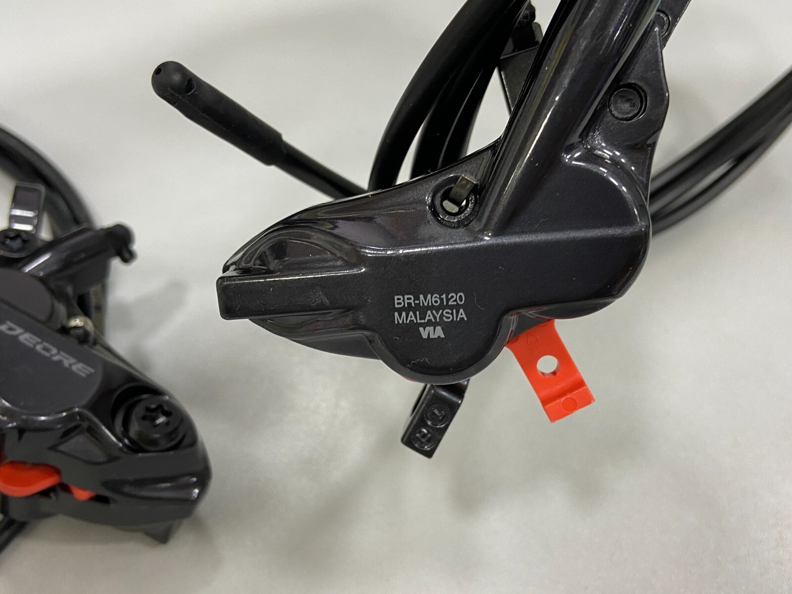Shimano Deore BR-M6120+BL-M6100 12-Speed 4-Piston MTB Hydraulic Disc Brake Set